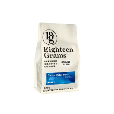 Swiss Water Decaf - Roasted Coffee eighteengrams